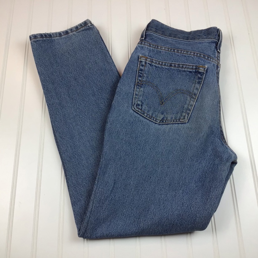 VTG LEVI’S 550 High Rise Relaxed Fit Tapered Leg Jeans - Picture 5 of 13